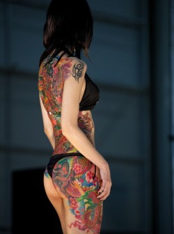 thepaintedbench:  Full Body Tattoo
