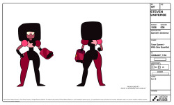 A selection of Character, Prop and Effect designs from the Steven Universe Episode: Garnet&rsquo;s Universe Art Direction: Elle Michalka Lead Character Designer: Danny Hynes Character Designer: Colin Howard Prop Designer: Angie Wang Color: Tiffany
