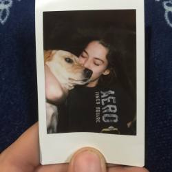 polarized pics &amp; pups = a lovely photograph🙂💟 #polaroid #lifestyle #photo #puppylove #furfriends #besties