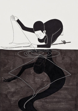  Â Surrealistic illustationsÂ  by Daehyun Kim Daehyun Kim aka Moonassi His surreal figures and minimalist lines portray a unique interpretation of relationships and interactions between two subjects and the universe at large. 