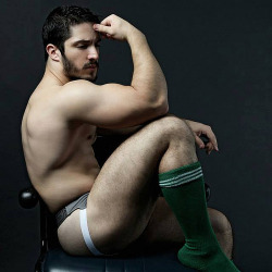 IÂ love cute guys &amp; the color green&hellip; &amp; socks too. :))