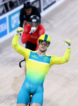 giantsorcowboys:  Guy FridayMatt Glaetzer Wins Gold For The Home Team At The Commonwealth Games.Woof, Baby!