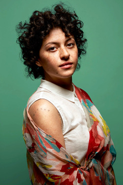 queercelebs: Alia Shawkat photographed by  Michael Thad Carter   for Vulture’s  SXSW Portrait Series.  
