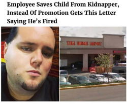 fuck-customers: thetrippytrip:   If he manages to get that story viral, he’ll get a job 5 times better than his last one #youknowwhatImean  He was offered his job back because it did go viral and HD wants to save face. Not sure if he accepted it back