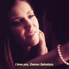 Elena: I Love You, Damon Salvatore....