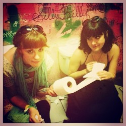 thememphisdawls:  Sharing is caring. #toilets #sxsw @kristaw04 @holly_cole 