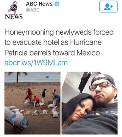 cubanflagemoji:  honestly, fuck this. FUCK THIS.   abc news wants to report about white couples who have to evacuate their hotels, but are going to ignore actual residents of Mexico? your honeymoon is being ruined? these people’s livelihoods are being