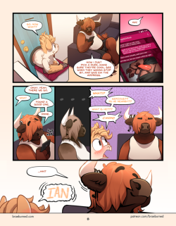 Page 8! Oh, so it&rsquo;s gonna be like that, huh?? (see pages in HD + a week early at www.patreon.com/braeburned !)