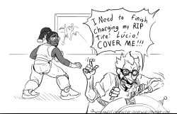 outofcharacter-overwatch:  ((Ive been calling the Junkenstein video the “Rick Sanches Skin” since day one)) -Mod Jay 