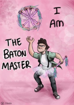 mychemicaltomars:  Markiplier is the Baton Master AS WELL AS the King of the Squirrels xD   I made this using Photoshop and my Wacom tablet.