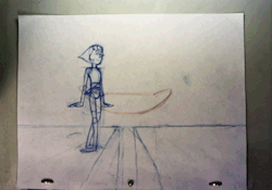 mrdraklin:  ehleelmlm:  I drew Pearl for my side step animation assignment!   I’ve always respected traditional animation, this needs more notes truly. 