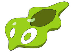 chipsprites:  Zygarde Cell This stage has been identified as the single Cells that make up Zygarde. Cells do not possess any will or thought processes. They’re found scattered throughout the region. Since they can’t use any moves, researchers question