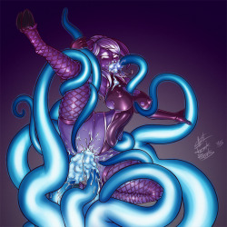 xenozoophavs:  Tentacle Lust http://www.hentai-foundry.com/pictures/user/CaptainJerkpants 