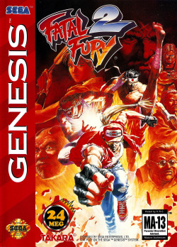 vgjunk:  Fatal Fury 2, Genesis.