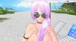 pervertedmistress:  alicex21:   Strip down, show off, and have sex with the lifeguard.  Isn’t t-that a bit e-extreme?  … I’ll go ask the l-lifeguard if he w-wanna …  &gt;///