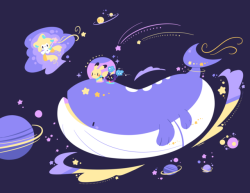 chaobu-draws:  Adventures in space