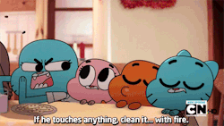 littlecampbell2:  artistic-ape:  The Amazing World of Gumball is a beautiful show  …he blew the balloon  the baloon one&hellip;oh god..