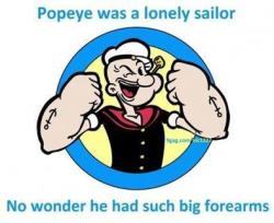 &hellip;. I feel your pain Popeye&hellip; totally.