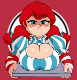 tail-blazer:  grimphantom2: ninsegado91:   creamygravy:     i hope the quality of the animation doesn’t get messed up like the other one, more Wendy   Here´s your meal sir! enjoy ;D   Better come with fries and a drink :P   My order came jiggly  I’m