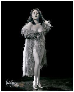 Do MayVintage promo photograph dated from March of 1951.. An early stage in her  Burlesk career, before she adopted the “Cherokee Half-Breed” persona that would make her internationally famous..