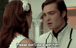 bassward:  Chair Appreciation week Day 1 (The Moment you started shipping them)The scene at the white Party with the iconic Chuck and Blair quote “Three words, eight letters.” It was the moment I knew that Chuck and Blair where the ship for me. I