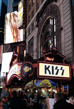 mymanhattanexperience:  Times Square. Midtown. Hard Rock Cafe. Formerly the Paramount Theater. 