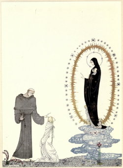 Kay Nielsen. Illustration fromÂ East of the Sun and West of the Moon.Â 1914.