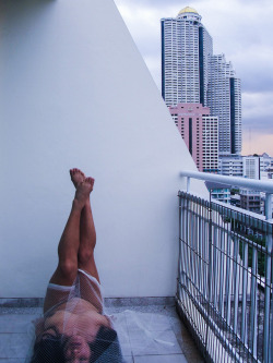 just-awild-thing: Before Sunset | Sometimes all you can do is lie down before you fal.. Self-Portrait06-02-18 
