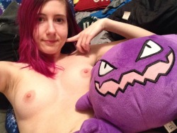 iridescent-slut:  Too tired topless Tuesday  i just noticed the haunter