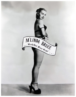 M’Linda Bruce         aka. “Manhattan’s Mood Model”..(aka. Melinda Bruce)