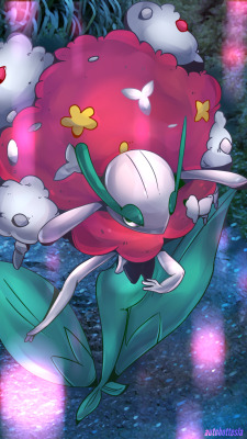 autobottesla:  Day 441 - Florges | フラージェス(Red Flower) Florges is the goddess of the forest. Despite having no ties to the powers of plants, Florges can command them to her will. This is the result of a lifetime of care for her flower. The