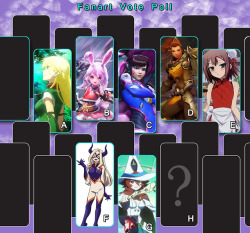 (Vote Event) Fanart PollThanks to all the fans like you.  We reach a Patreon milestone to  host more bonus community events and requests with the on going support.Vote  on as many favorite characters you want to be created for the community  art parody