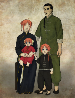 keltastalunta:  who would have this photo; umibozu, kagura or kamui? [texture] (i wanted to make kagura and kamui’s mother look like both of them and she ended up kind of reminding me of tae and then i cried thinking about kagura and tae) 