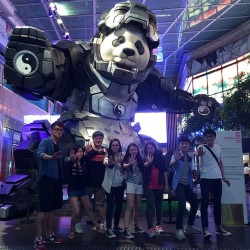 twicr:  Yes, it’s a giant panda in a giant mech suit. It’s called “Iron Panda” and it is on display in Hong Kong through July 7.  (via Supertouch) 