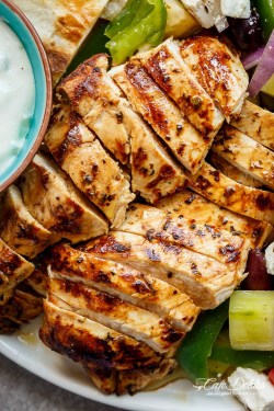 evesvitamins:  foodffs:  GREEK LEMON GARLIC CHICKEN SALAD Really nice recipes. Every hour. Show me what you cooked!  Yesssd 