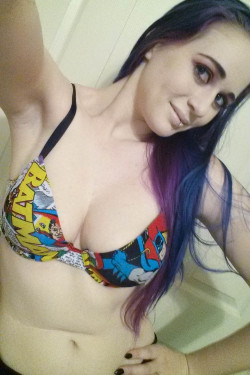 chelseachristian:    DANANANANANANANA BATBOOBS! Another some bra from a fan. You guys totally get my Batman obsession. :P  