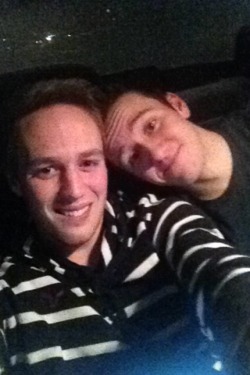 fuckyeahgaycouples:  Me (right) and my new boyfriend (left). I’m so lucky to have found him. He makes me so happy! :)  its-my-url-bitch.tumblr.com 