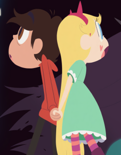 “Casual touching” and stuff like that are not a new thing for Star and Marco (and this show in general). I can think of various moments in both Season 1 and Season 2 (mostly by Star’s initiative) in which the two dorks grabbed each other by their