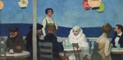 da-da-is-m:  Soir Bleu, 1914 - Edward Hopper  