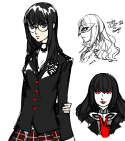 mediseller: the genderbent vers of phantom thieves except akira and akechi i made some time ago. just bc i didnt fully imagine their designs at the point lol so maybe i could include them afterwards.. edit: 9/4 included p5 protagonist(akira kurusu) and