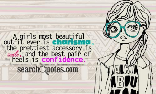 Girl confidence quotes