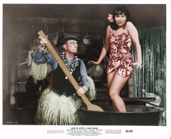 Buster Keaton and Bobbi Shaw / HOW TO STUFF A WILD BIKINI (1965)