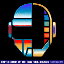 drewpixel:  DAFTFORMERSMy latest limited edition ป t-shirt! Only available for 24 hours at Teefury 