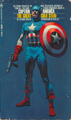 Captain America: The Great Gold Steal, by Ted White (Bantam, 1968).From a charity shop in Nottingham.