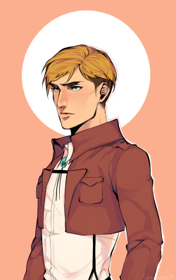 fancymarquis:  my tablet is losing life but i managed to Erwin 