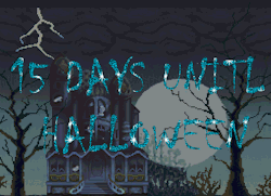 spookycountdown:  15 days left!!! getting in the halloween spirit! 