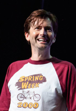 mizgnomer: musingsofabadwolf:  mizgnomer:   David Tennant at the FanX Convention in Salt Lake City, Utah (Sept 2018) For Tennant Tuesday (or whatever day this post may find you) Source [ X ]   Fun fact: we asked David about this shirt and if it was really