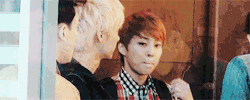 kxixrrhea:  26/50 reasons to show more love to xiumin: his uncontrollable derp. 