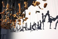 bothsidesguys:  ‘Unity,’ Installation – Reflects Kama Sutra Positions on the Wall Korean artist Bohyun Yoon has created this fantastic shadow art installation made of members of the body of doll. Attached to the fishing line , the fragmented pieces