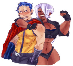 capramoms:Posting some of my old KoF fanart on this blog cause they were some of my fave pieces.